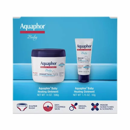 Aquaphor Advance Therapy Healing Baby Ointment - 15.75oz (14oz Jar + 1.75oz Tube)